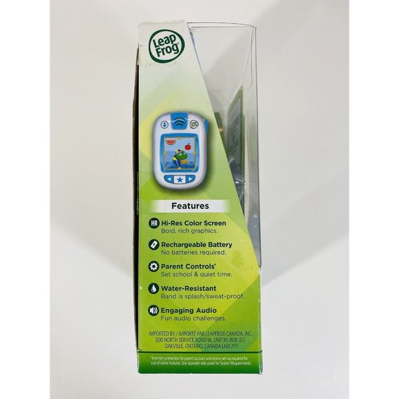 LeapFrog LeapBand Blue Kids Leap Band Activity Watch With Cord Instructions Fun - Picture 6 of 12